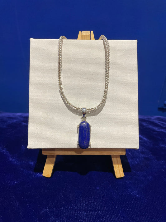 Lapis Lazuli Pendant Set in Silver Sterling