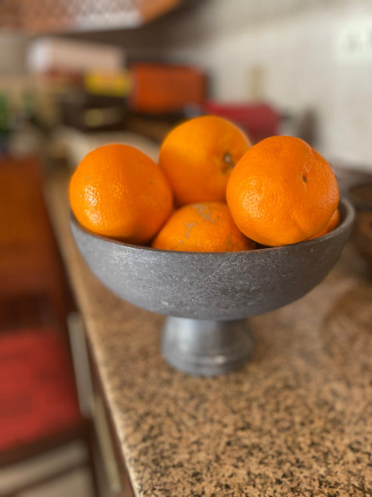 Gandhara Limestone Fruit Bowl