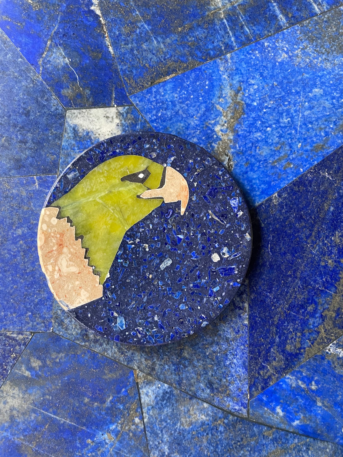 Lapis Lazuli Inlay Coaster