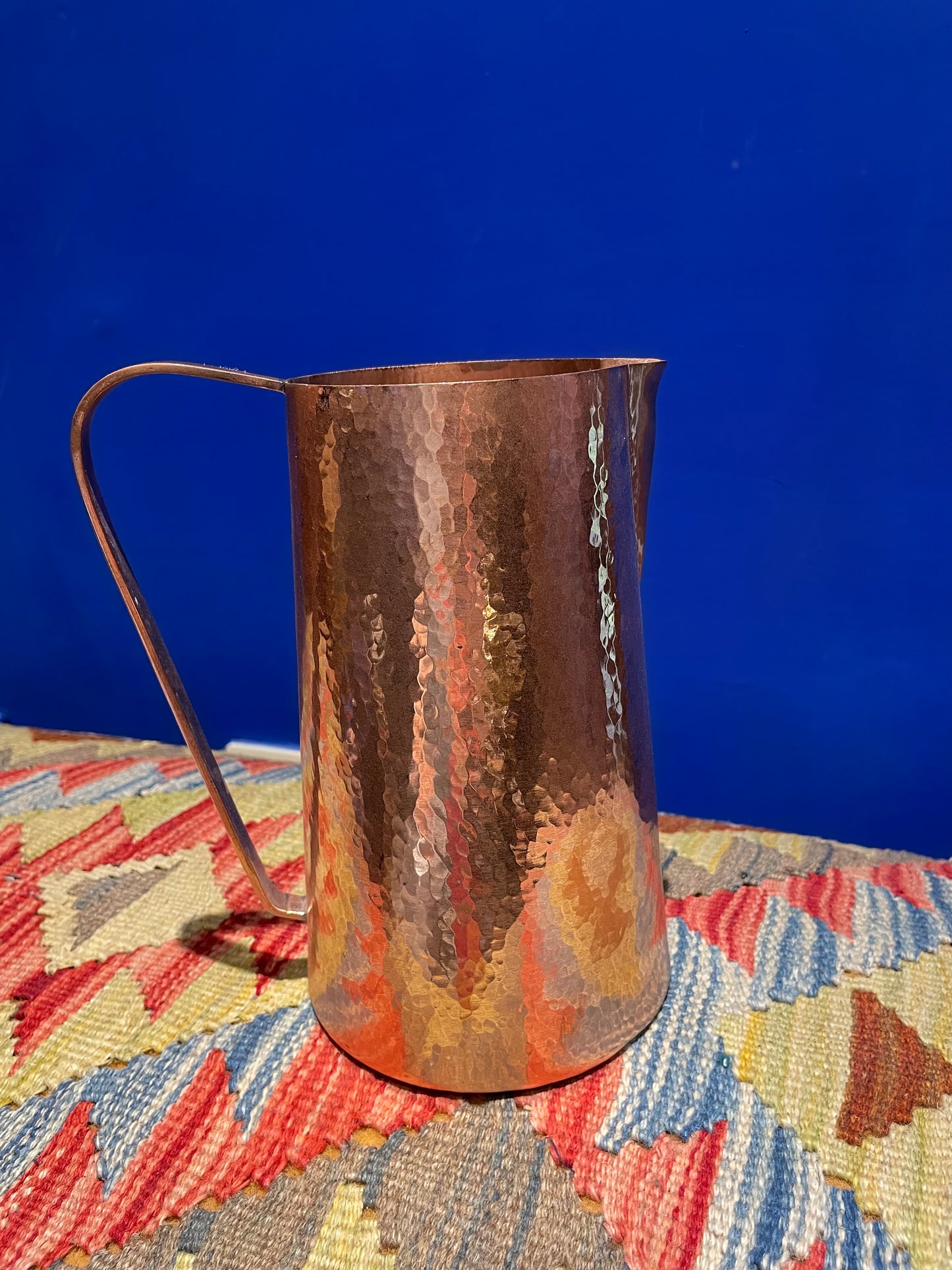 Copper Hand-Hammered Jug