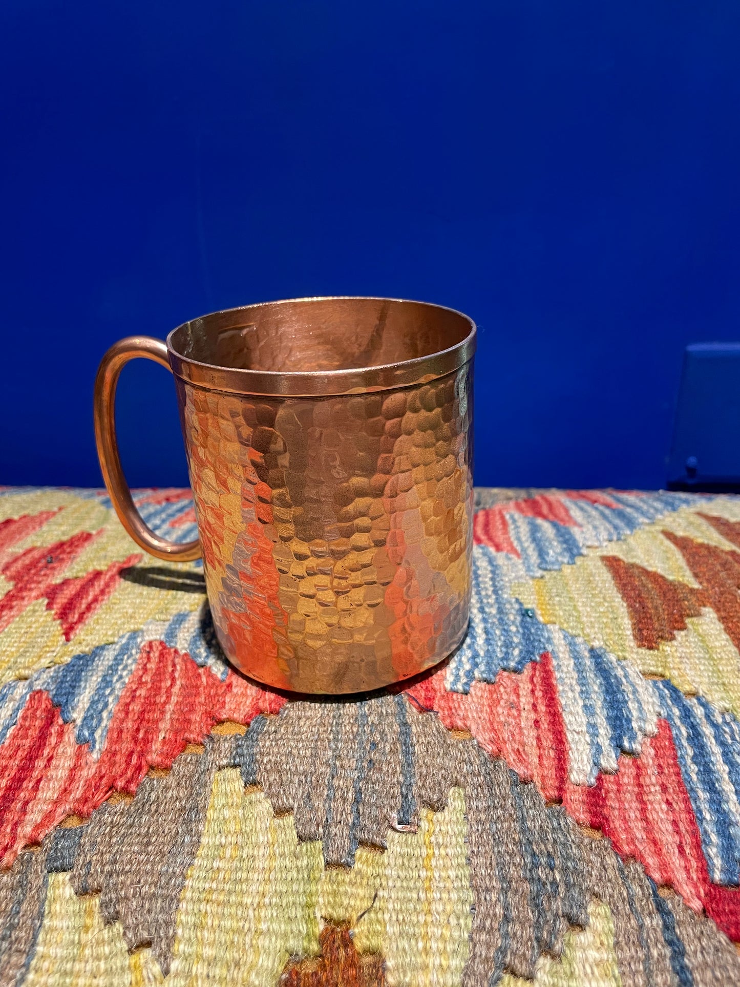 Copper Hand-Hammered Mug