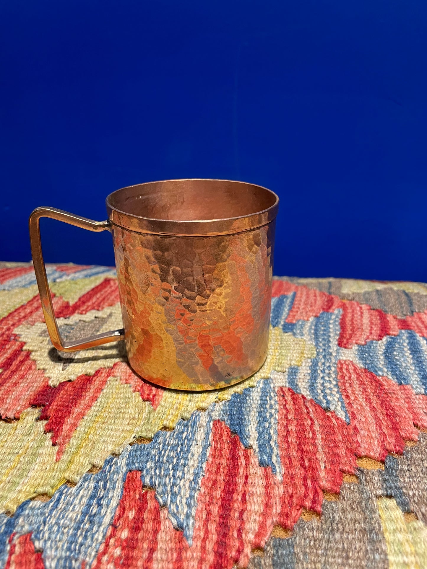 Copper Hand-Hammered Mug