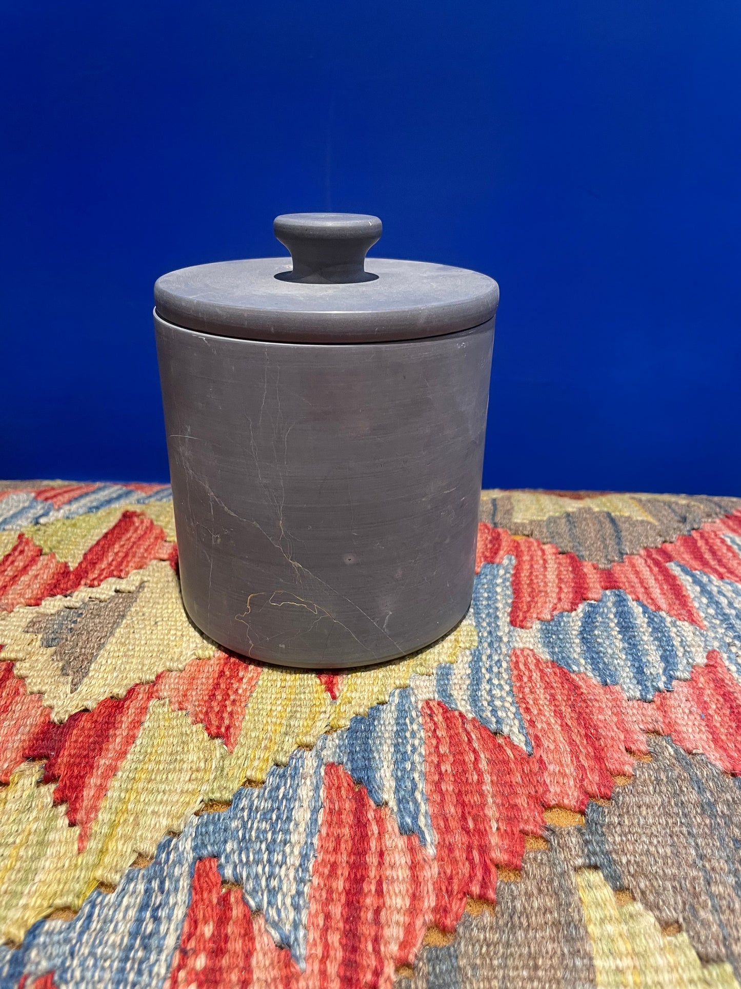 Gandhara Limestone Canister