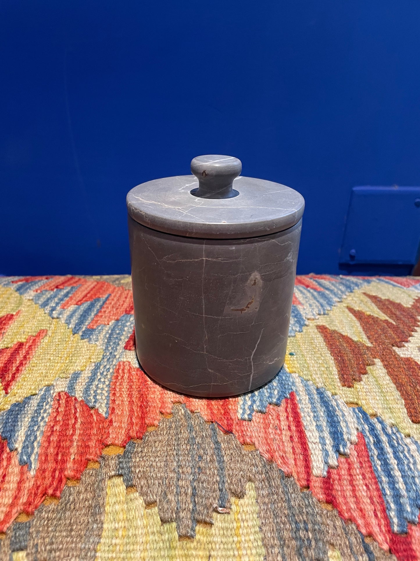 Gandhara Limestone Canister